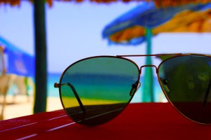 Sunglasses on the Beach